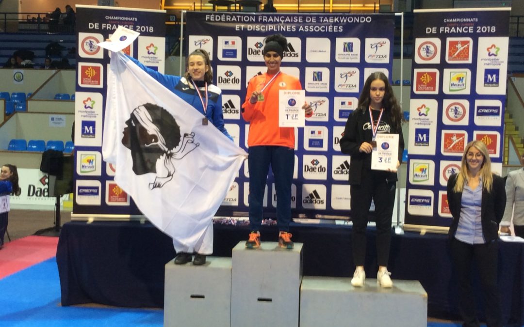 CHAMPIONNATS DE FRANCE À MONTPELLIER LE 03 ET 04 MARS 2018