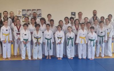 Entraînement avec le Mugunghwa Taekwondo à Borgo (10 avril 2022)