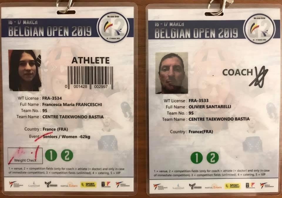 Open G2 Belgique (16 mars 2019)