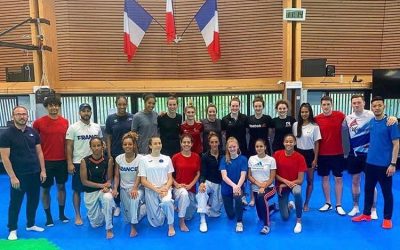 Stage avec les équipes de France et d’Angleterre (5 au 8 août 2019)