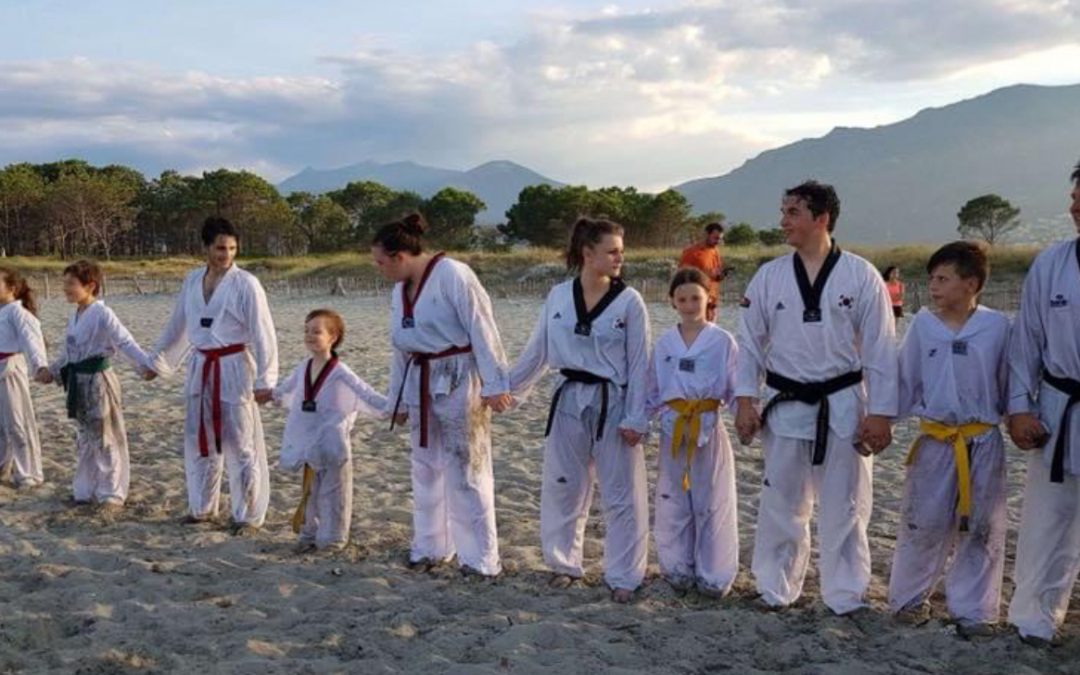 Dernier entraînement sur la plage (22 juin 2018)