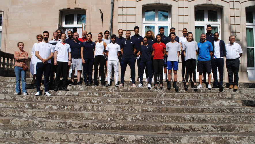 Stage avec l’équipe de France à Millau (29 juillet au 2 août 2019)